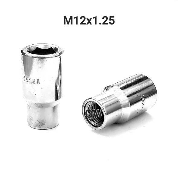 Колесные гайки М12х1.25 с носиком 14 мм (10шт.)