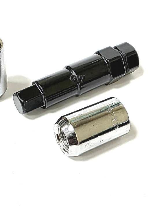 Колесные гайки М12х1.5 для узких колодцев (5 шт.+ключ) 3