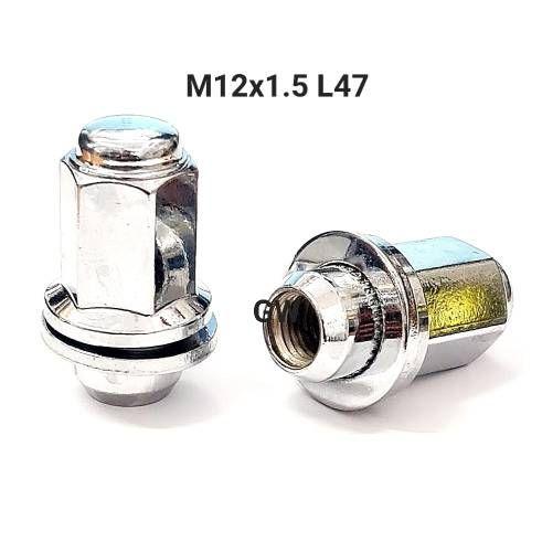 Колесные гайки М12х1.5 L47 мм для Mitsubishi, Toyota, Lexus и др.