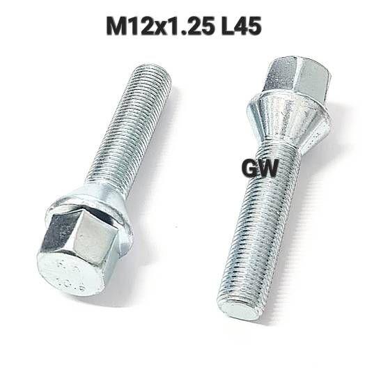 Колесные болты удлиненные М12х1.25 L45 мм (8шт.) 4